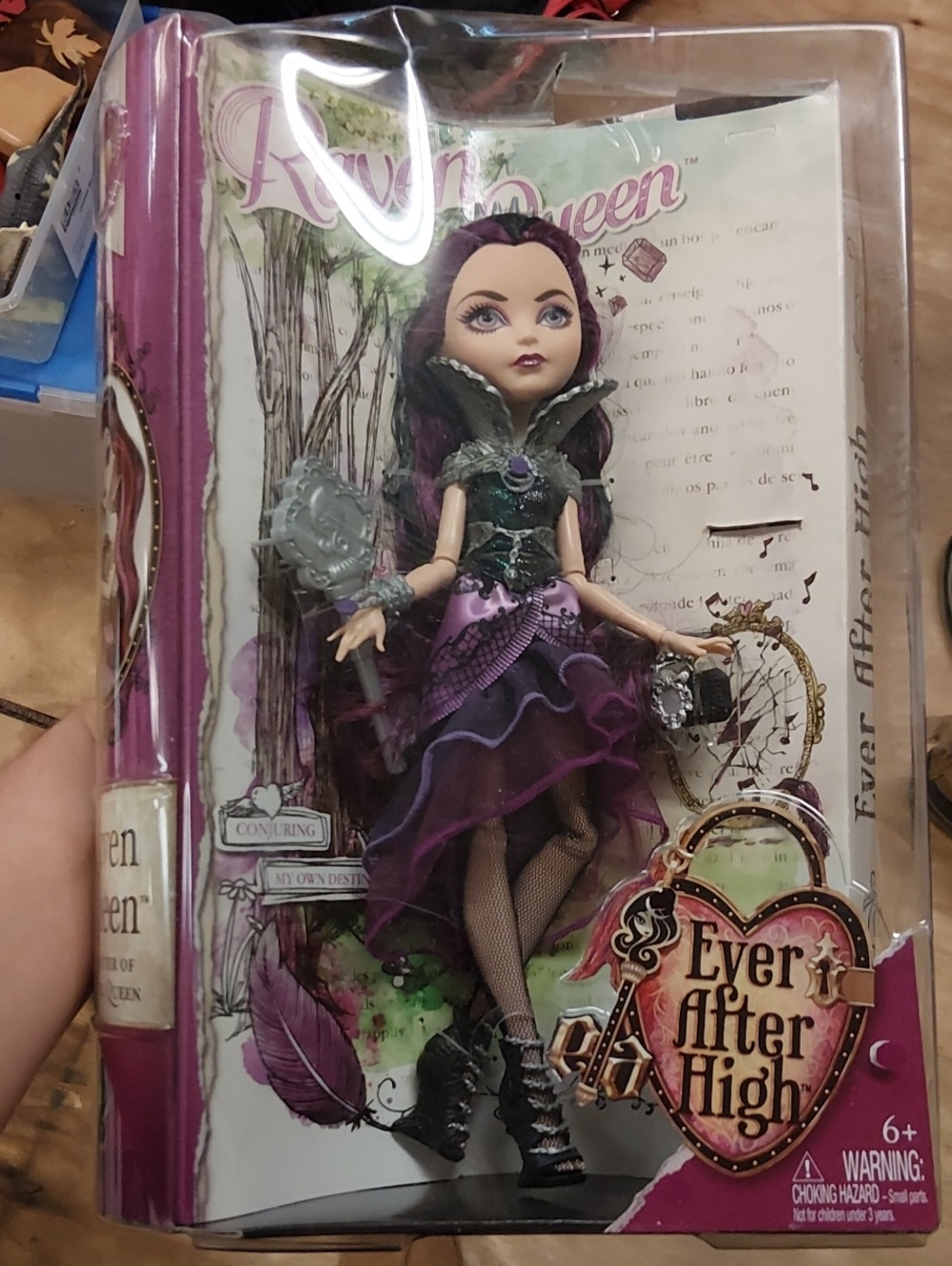 Ever After High Raven Queen Purple Doll